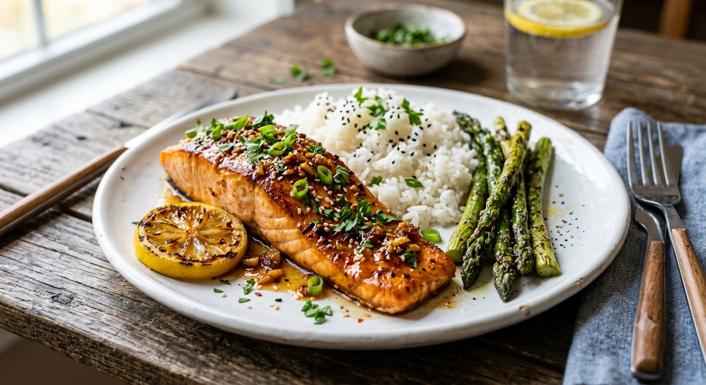 Honey Garlic Salmon